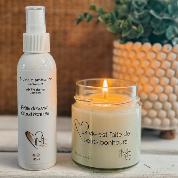 Duo - Bruine d'ambiance et bougie