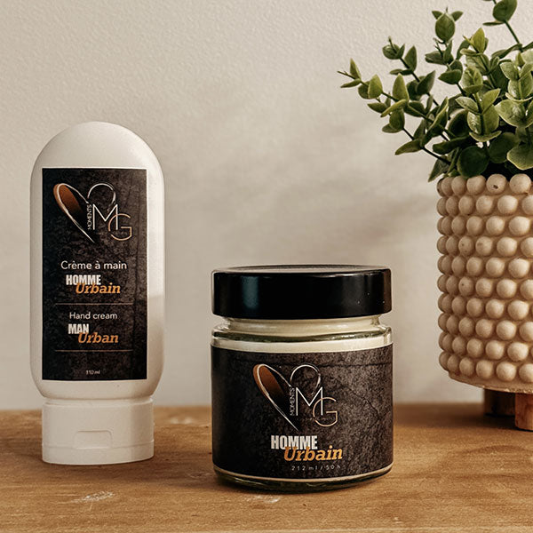 Duo - Crème à main et bougie homme urbain