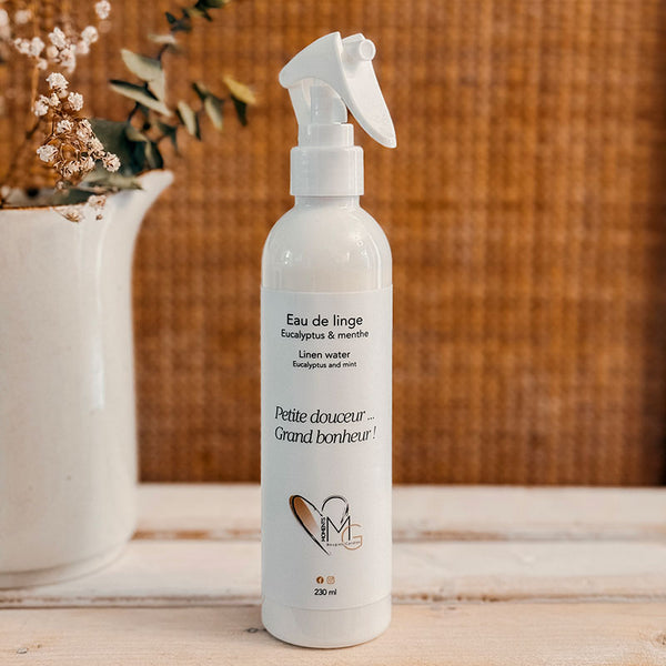 Eau de linge eucalyptus et menthe